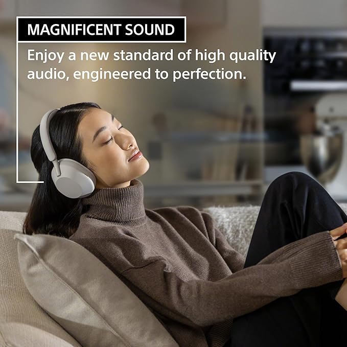 Sony WH-1000XM5 Premium Noise Canceling Headphones, Auto NC Optimizer, 30-Hour - Image 3