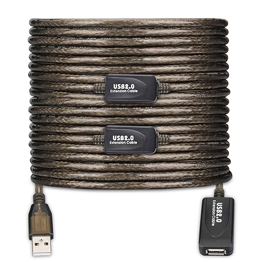 130 FT USB Extension Cable, USB 2.0 Type A Male to A Female Active Repeater by Unknown