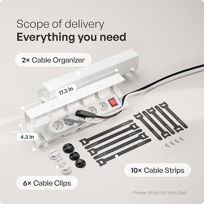 PAMO Cable Management Under Desk - Image 3