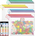 12pcs Mesh Zipper Pouch Bags, A4 Puzzle Bag by YOPCDJ