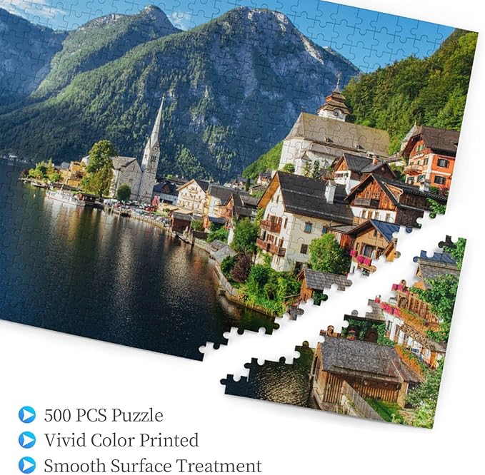 Custom Jigsaw Puzzle from Photos 300/500/1000 Pieces Personalized Wooden - Image 4
