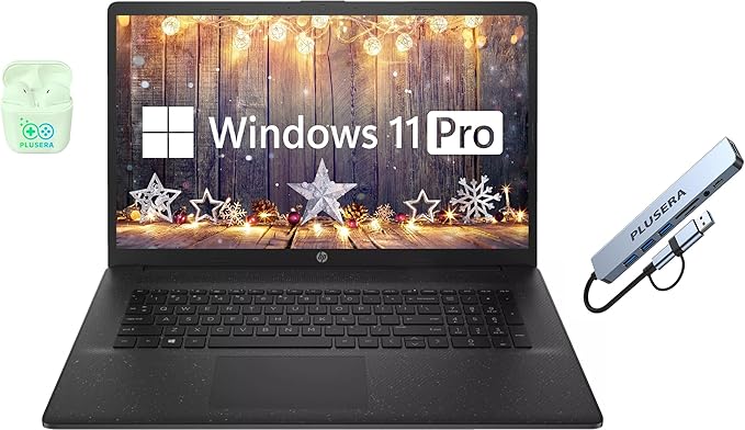 HP 17.3" Business Laptop Computer, 10-Core Intel Core i5, Windows 11 Pro by HP