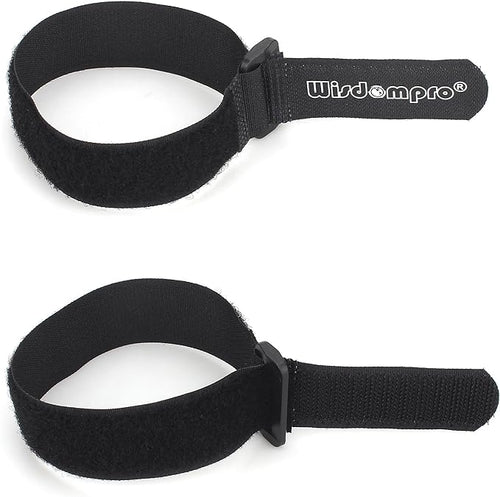 12 Pack 1 x 12 Inches Hook and Loop Reusable Fastening Cable Tie Down Straps by - Image 2