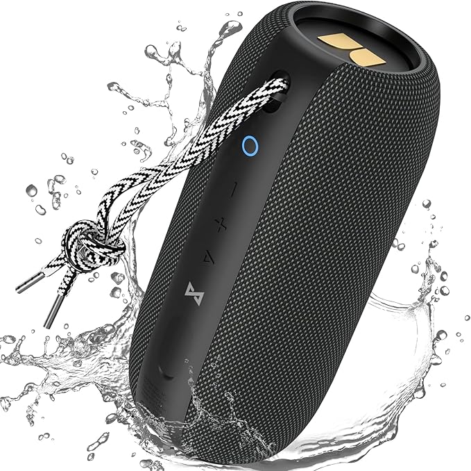 Monster S320 Portable Bluetooth Speaker, 360°Stereo Surround Sound Effect by Monster