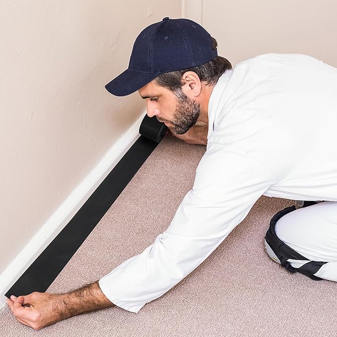Cable Floor Strip Cord Cover Grip Floor Cable Protector Carpet Cable Management - Image 3