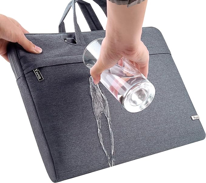 Voova Laptop Bag 17 17.3 Inch Water-resistant Laptop Sleeve Case - Image 6