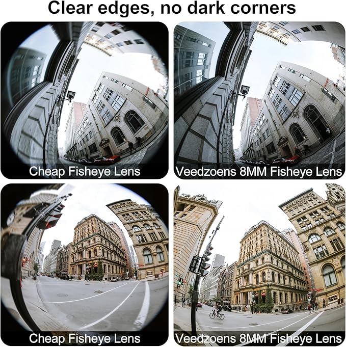 8MM 220°Fisheye Lens for iPhone Android Smartphone, Compatible - Image 4