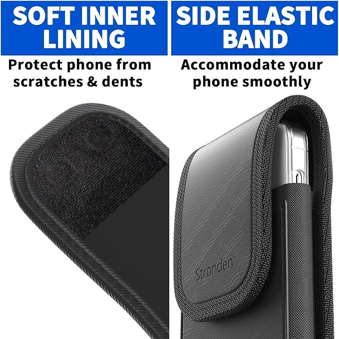 Holster for iPhone 17 Air, 17 Pro, 16 Pro, 15 Pro, 14 Pro, 13 Pro - Image 4