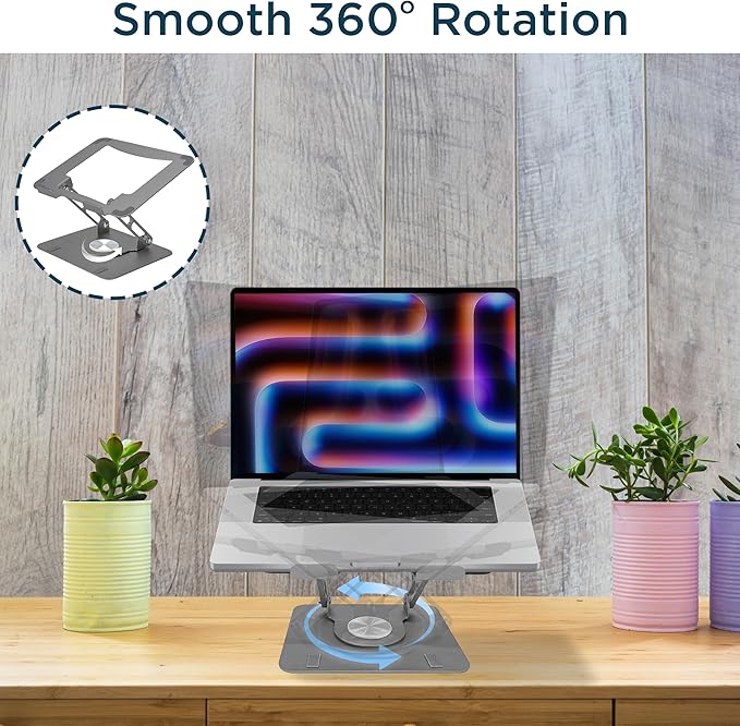 Uncaged Ergonomics Swivel Laptop Stand - Image 9