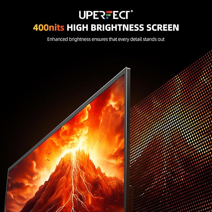 UPERFECT Portable Monitor 4K 23.8" | 400 Nits 24" Large Monitor | 3840 * 2160 - Image 3