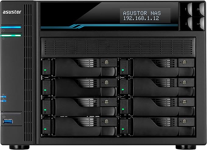 Asustor Lockerstor 8 AS6508T 8 Bay NAS - Image 3
