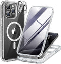 Miracase Magnetic for iPhone 15 Pro Case Full-Body Phone case by Miracase