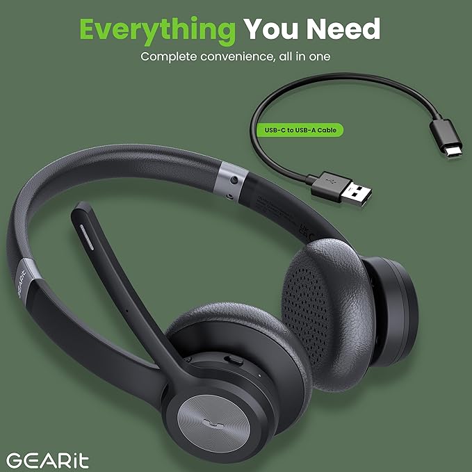 GEARit Wireless Headset with Mic - Image 9
