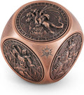 Kabinka Spinner Dice for 7 in 1 DND Dice Set, Unique Metal Dice for Dungeons by Kabinka