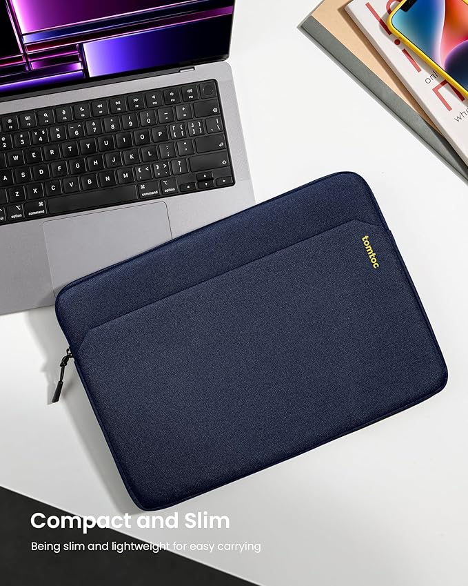 tomtoc Slim Laptop Sleeve for 14-inch MacBook Pro M4/M3/M2/M1 Pro/Max 2024-2021 - Image 6