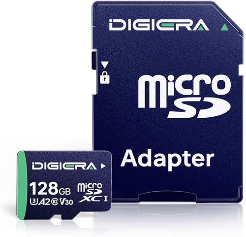 128GB CT100 microSDXC UHS-I Memory Card by DIGIERA