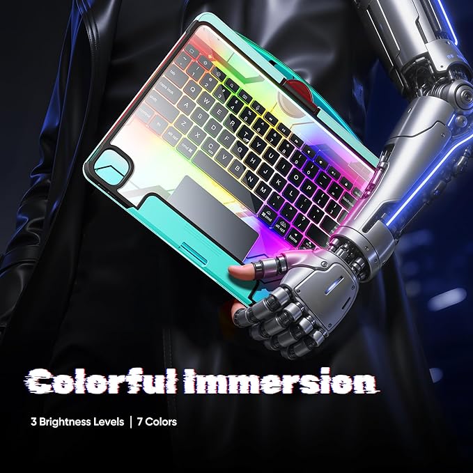 KITONE Transparent Case with Wireless Keyboard - Image 7
