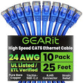 GearIT Cat 6 Ethernet Cable Pack by GEARit