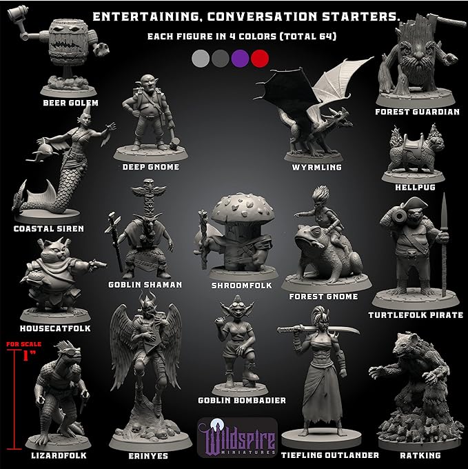 Fantasy Monsters & Bookish Dragon - Image 4