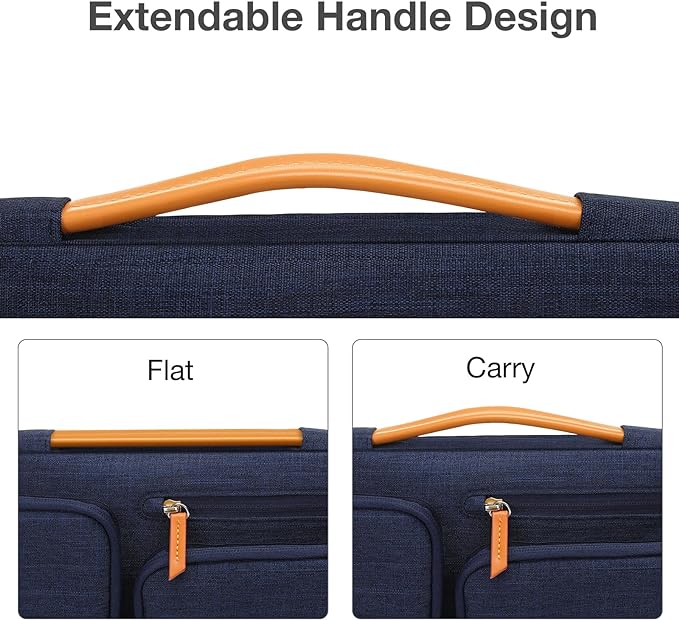 MOSISO 360 Protective Laptop Case 14 inch, 14 inch Laptop Sleeve Compatible - Image 5