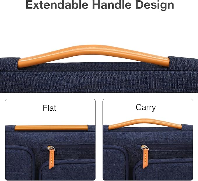 MOSISO 360 Protective Laptop Case 17.3 inch, 17-17.3 inch Laptop Sleeve - Image 5