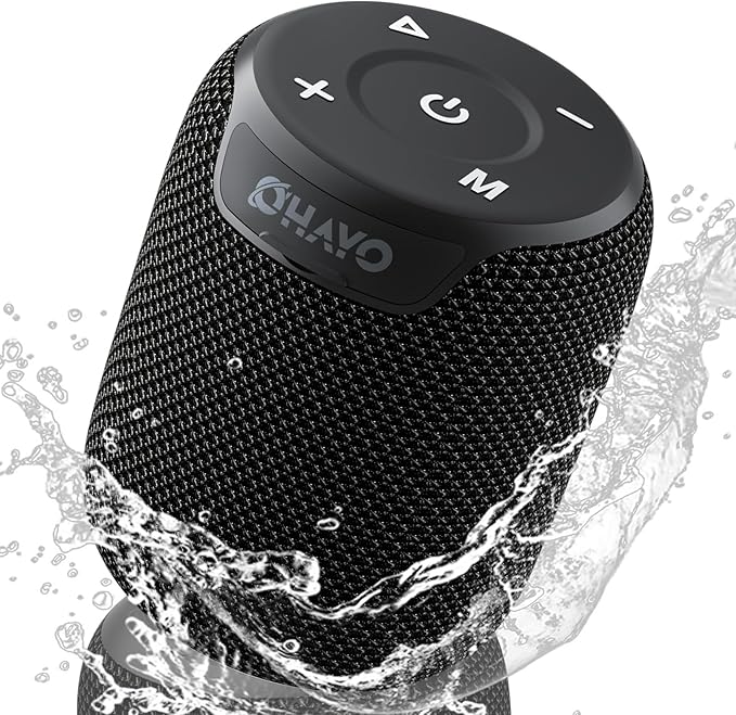 OHAYO Portable Bluetooth Speaker, IPX7 Waterproof Speakers, 15W Loud Stereo by OHAYO