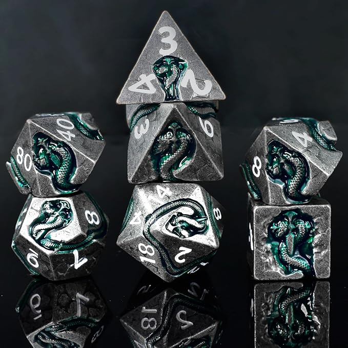 RULE DICE Serpent's Cunning DND Dice Set - Image 2