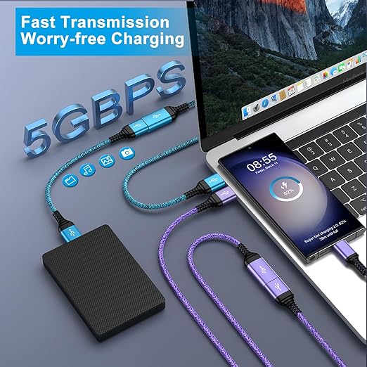 USB Extension Cable 6FT, Flash Drive, Hard Drive - Image 2