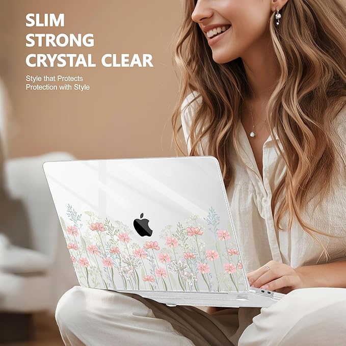 Case for MacBook Pro 13 inch with/Without Touch Bar, Hard Shell + Keyboard - Image 9