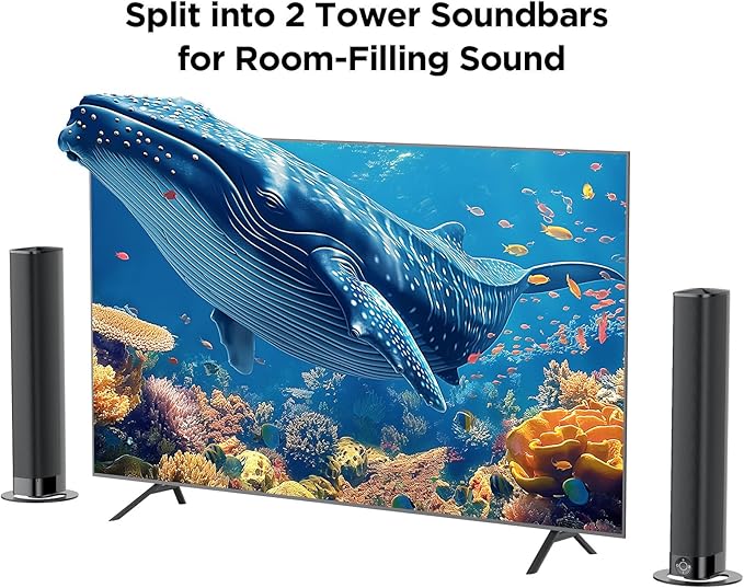 Sound Bar for Smart TV, Soundbar - Image 2