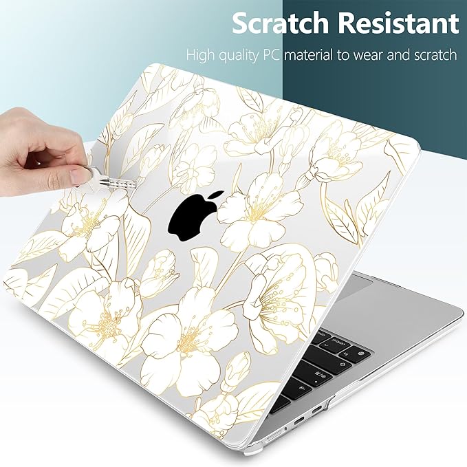 TWOLSKOO Compatible with M4 MacBook Air 13.6 inch Case 2025-2022 Release M4 - Image 4