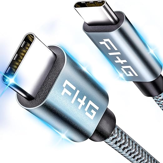 FHG USB C to USB C Cable 6FT 2Pack, PD 60W/3A C to C Cable Fast Charging from by FHG