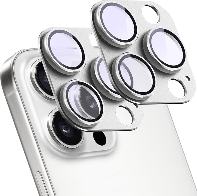 2 Pack Camera Lens Protector for iPhone 14 Pro/iPhone 14 Pro Max, AR Tempered by SHANG+PIN+JIA