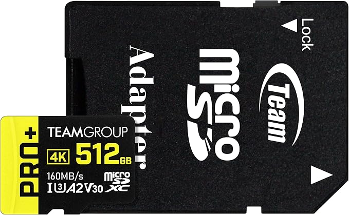 TEAMGROUP A2 Pro Plus Card 512GB Micro SDXC UHS-I U3 A2 V30, Read/Write up to - Image 6