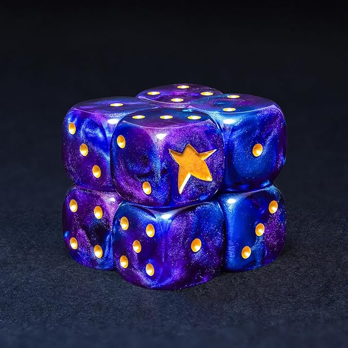 Cthulhu D6 Dice Set – 10 x 16mm Resin Dice - Image 3