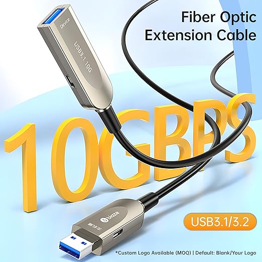 Active Optical USB 3.0 Extension Cable Fiber Optic Type A Male to Female USB - Image 2