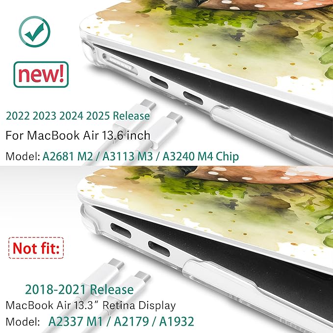 May Chen for MacBook Air 13.6 inch Case A3240 M4 A3113 M3 A2681 M2 - Image 3