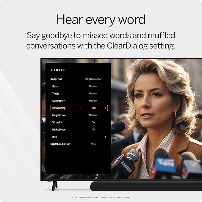 VIZIO 2.1 Soundbar, Wireless Subwoofer w/Dolby Atmos & DTS:X, QuickFit™ - Image 8