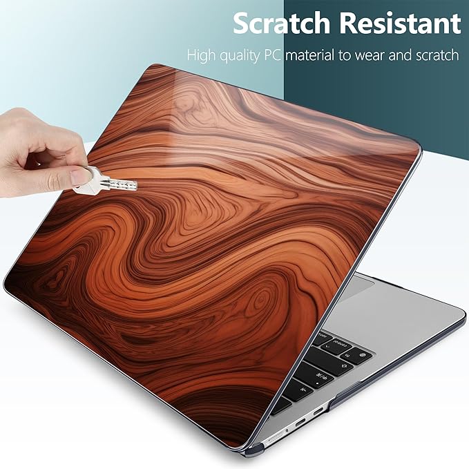 TWOLSKOO Compatible with M4 MacBook Air 15 inch Case 2025-2023 Released Model - Image 4