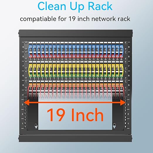 48 Port Blank Keystone Patch Panel - Image 6