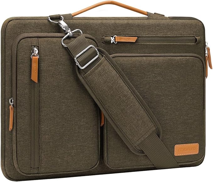 MOSISO 360 Protective Laptop Shoulder Bag, 15 inch Computer Bag Compatible by MOSISO
