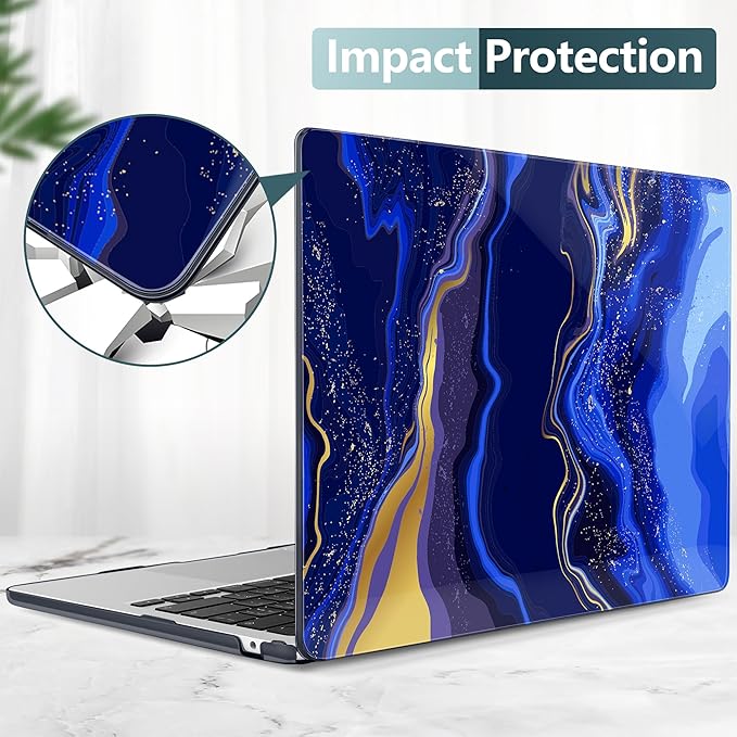 TWOLSKOO Compatible with M4 MacBook Air 13.6 inch Case 2025-2022 Release M4 - Image 5