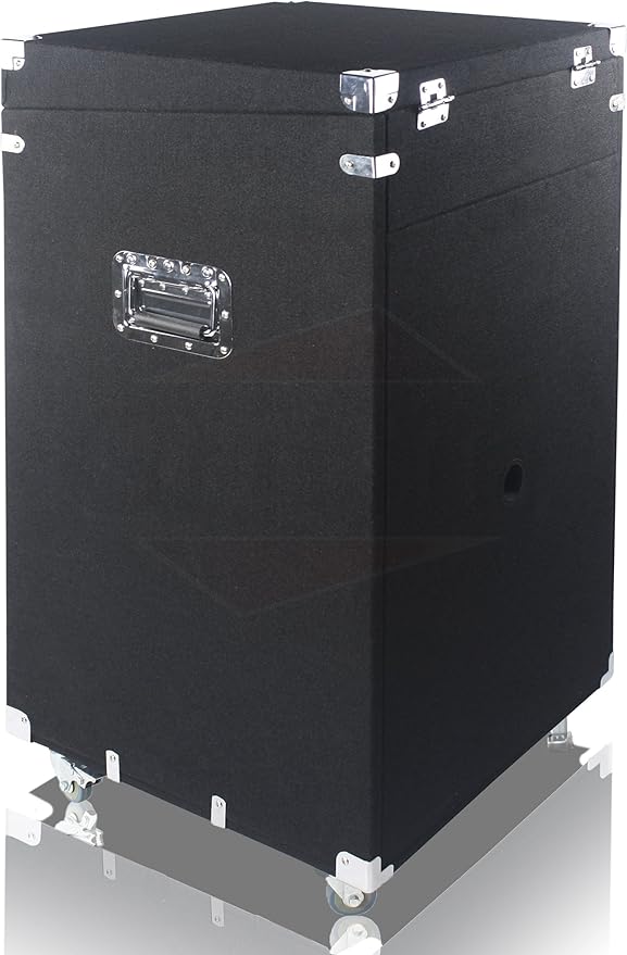 Griffin Rackmount Studio Mixer Flight Road Case – 25U Mount Space Amp Cabinet - Image 2
