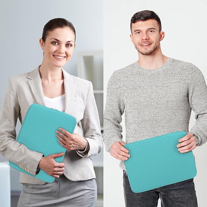RAINYEAR 14 Inch Laptop Sleeve Protective Case Soft Lining Padded Zipper Cover - Image 7
