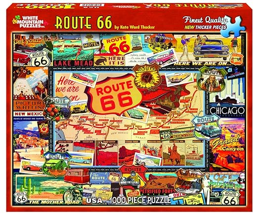 White Mountain Puzzles Route 66 - Image 2