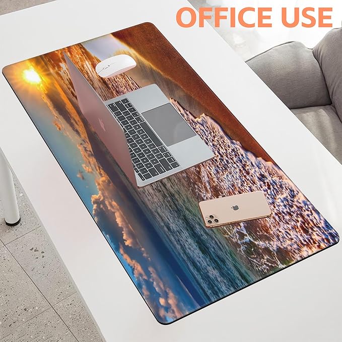 Mouse Pad Large Nice Sunset Non-Slip Game Desk Mat - Image 5