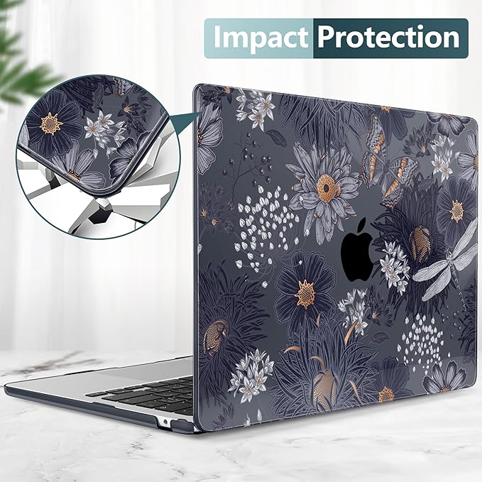 TWOLSKOO Compatible with M4 MacBook Air 15 inch Case 2025-2023 Released Model - Image 6