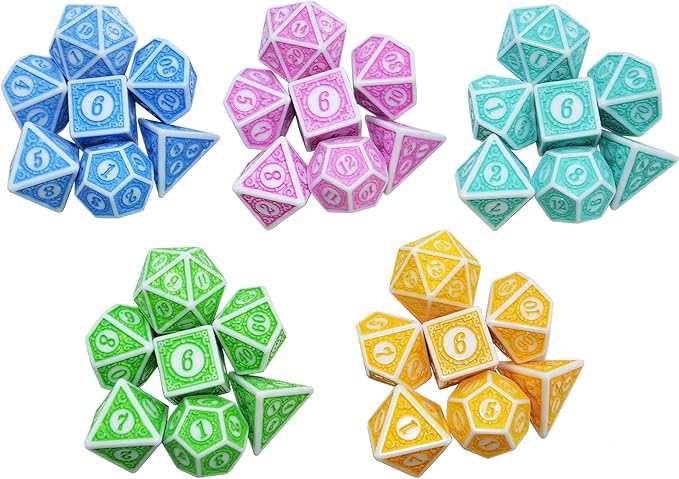 SmartDealsPro Retro Polyhedral Dice Sets - Image 3