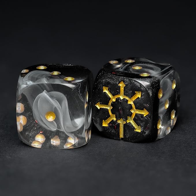 D6 Dice Set – 10× Six-Sided Resin Dice - Image 6