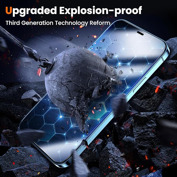 UniqueMe for iPhone 12 / iPhone 12 Pro Screen Protector - Image 5